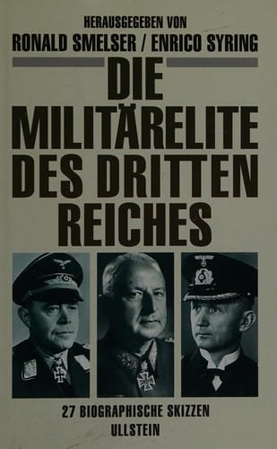 Die Militärelite des Dritten Reiches