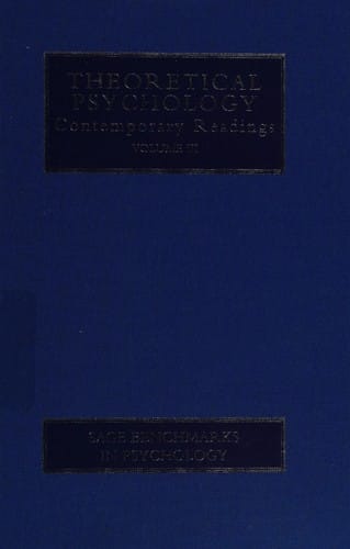 Theoretical psychology