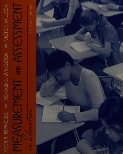 Measurement and assessment in education