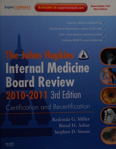The Johns Hopkins internal medicine board review 2010-2011