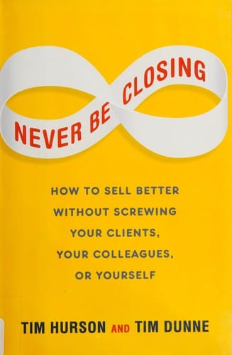 Never be closing