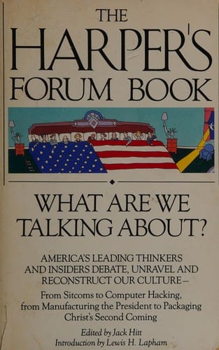 What are we talking about?