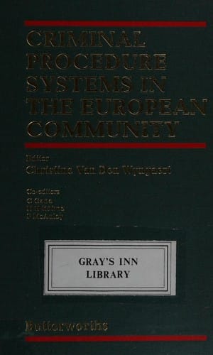 Criminal procedure systems in the European Community