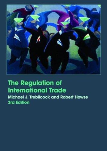 The regulation of international trade