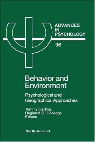 Behavior and environment