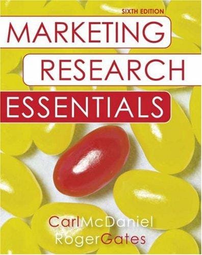 Marketing research essentials