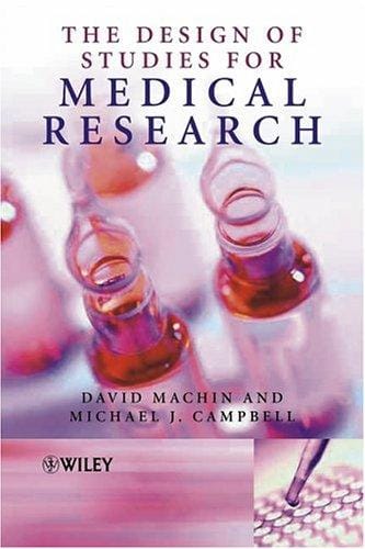 Design of studies for medical research