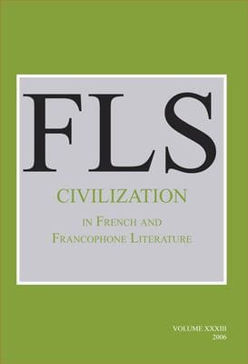Civilization in French and Francophone literature