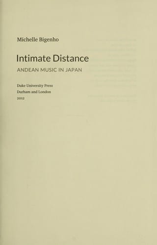 Intimate distance