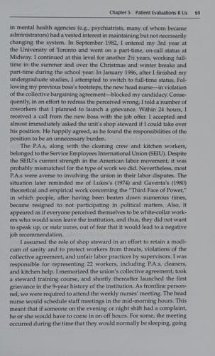 Experiencing corrections