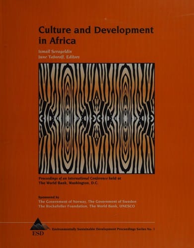 Culture and development in Africa