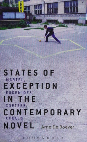 States of exception in the contemporary novel