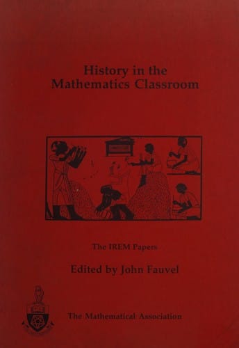 History in the mathematics classroom