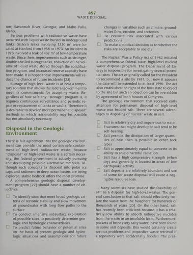 Environmental studies