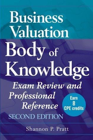 Business valuation body of knowledge