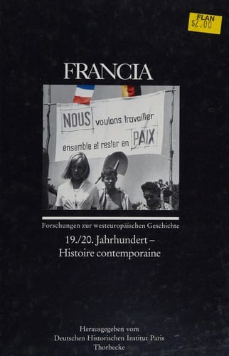 Francia. Forschungen zur westeurop aischen Geschichte, Band 31/3 (2004)