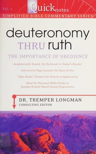 Deuteronomy thru Ruth