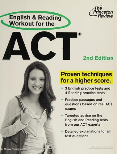 English and reading workout for the ACT