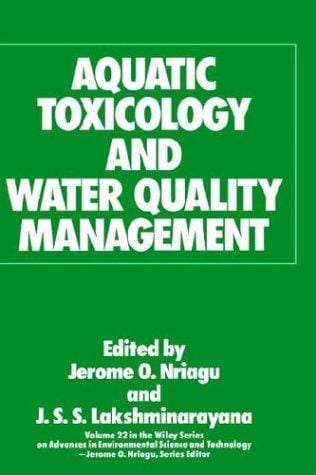 Aquatic toxicology and water quality management