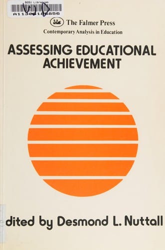 Assessing educational achievement