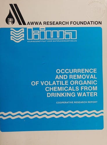 Occurrence and removal of volatile organic chemicals from drinking water