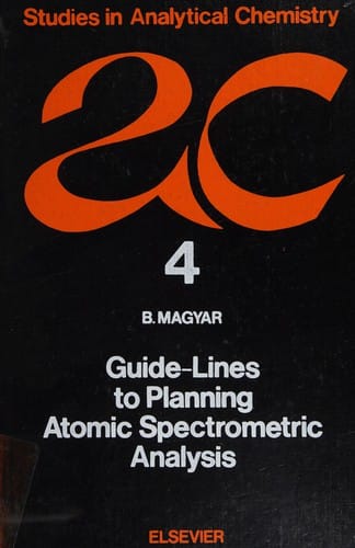 Guide-lines to planning atomic spectrometic analysis