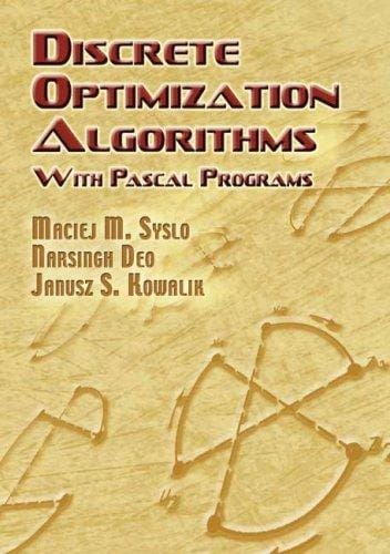 Discrete optimization algorithms