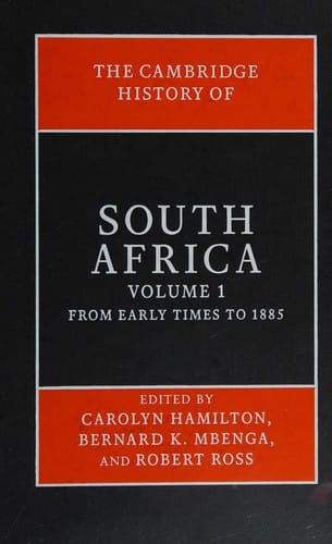 The Cambridge history of South Africa