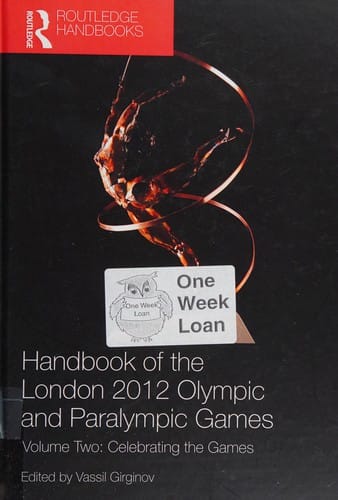 Handbook of the London 2012 Olympic and Paralympic games