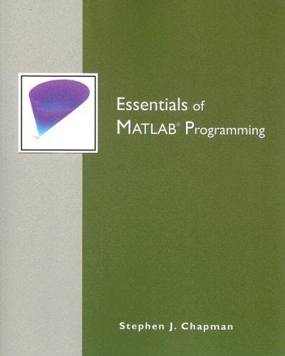 Essentials of MATLAB® programming