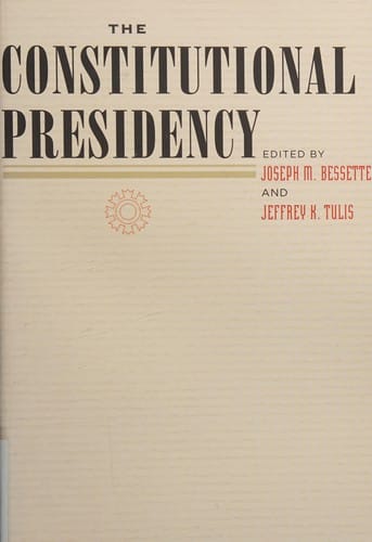 The constitutional presidency