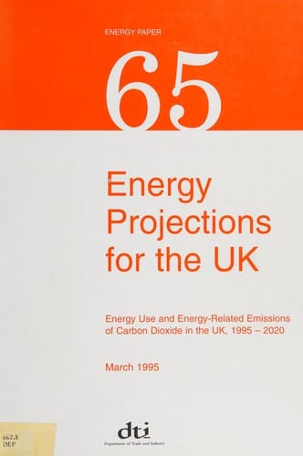 Energy projections for the UK