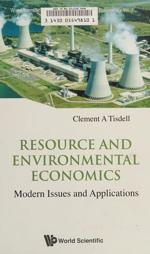 Resource and environmental economics