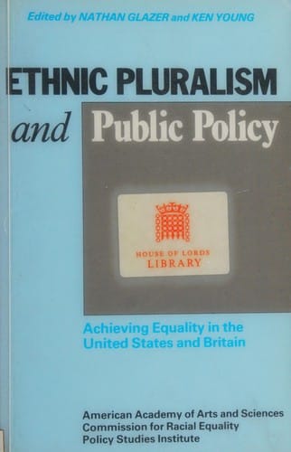 Ethnic pluralism and public policy