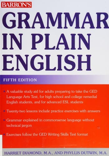 Grammar in plain English