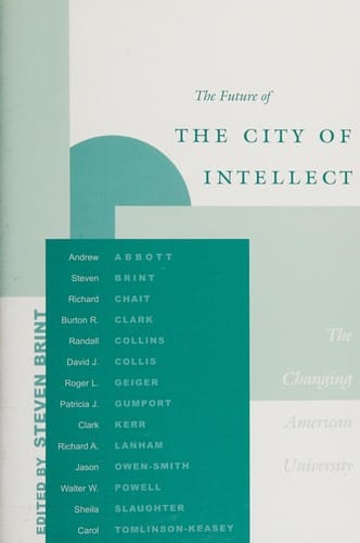 The future of the city of intellect