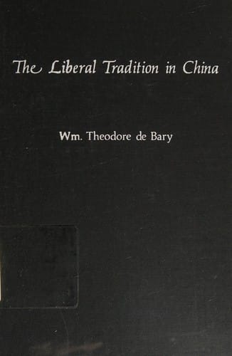 The liberal tradition in China