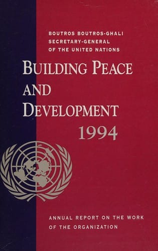 Building Peace and Development 1994