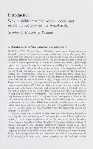 Youth, society, and mobile media in Asia