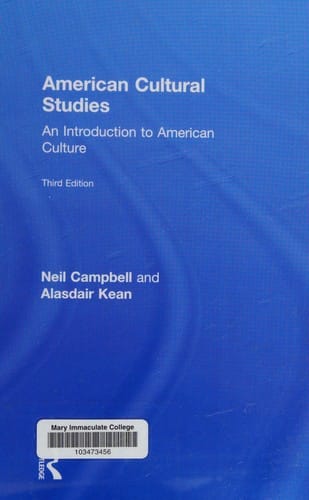 American cultural studies