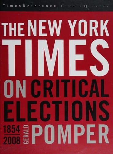 The New York times on critical elections, 1854-2008