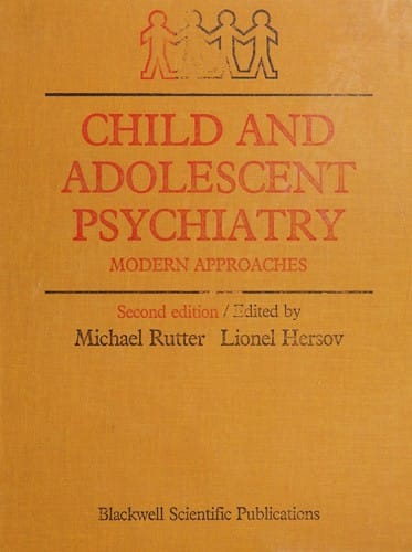 Child and adolescent psychiatry