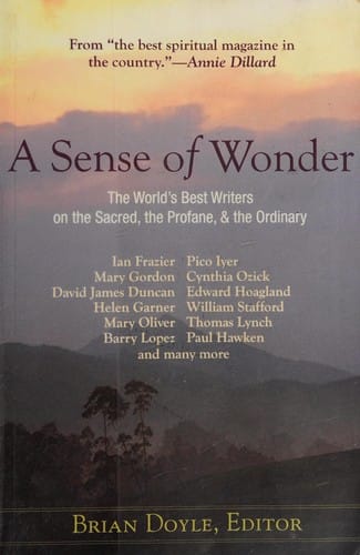 A sense of wonder