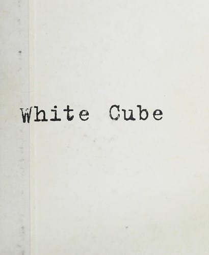 ANTIPODES: INSIDE THE WHITE CUBE; ED. BY LOUISE NERI