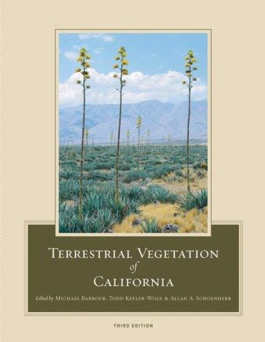 Terrestrial vegetation of California