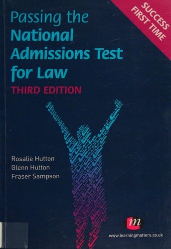 Passing the National Admissions Test for Law