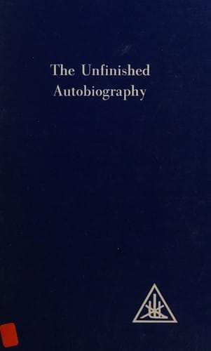 The unfinished autobiography of Alice A. Bailey