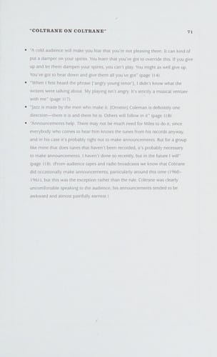 Coltrane on Coltrane
