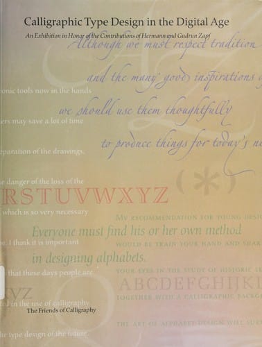 Calligraphic type design in the digital age