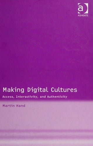 Making digital cultures